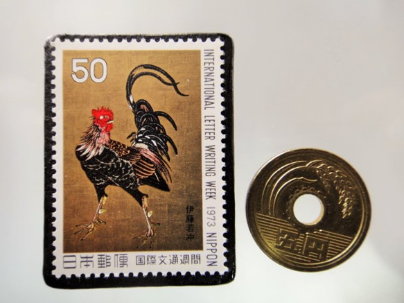 日本郵票胸針5245 第3張的照片