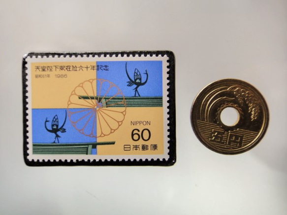日本郵票胸針5251 第3張的照片