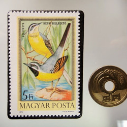 匈牙利鳥郵票胸針5282 第3張的照片