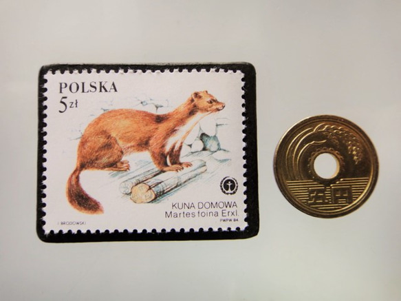 波蘭郵票胸針5287 第3張的照片