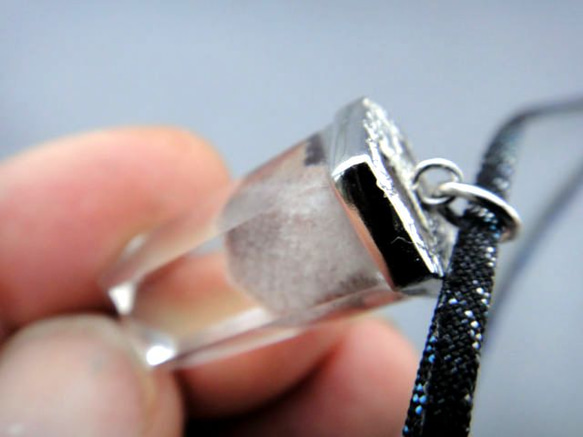 Silver925　ファントム水晶 ペンダント⑥ 3枚目の画像