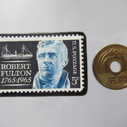 アメリカ　切手ブローチ5476 3枚目の画像
