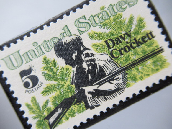アメリカ　切手ブローチ5478 2枚目の画像