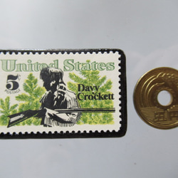 アメリカ　切手ブローチ5478 3枚目の画像