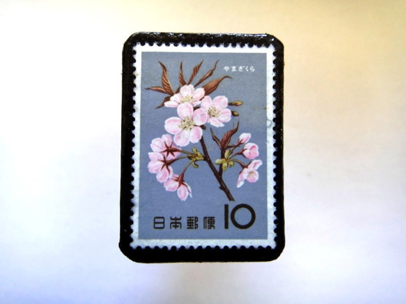 日本“花印章胸針”838 第1張的照片