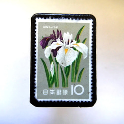 日本“花郵票胸針”841 第2張的照片