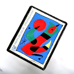 法國1974年藝術郵票胸針858 第2張的照片