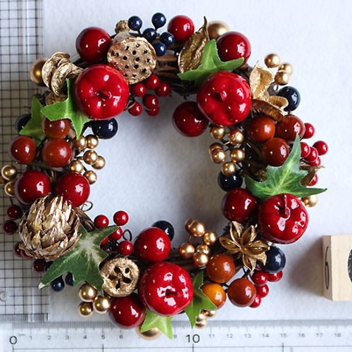 17.クリスマスリース 🎄🎅✨🎁 . 毎年大人気のクリスマスリース、入荷いたしました