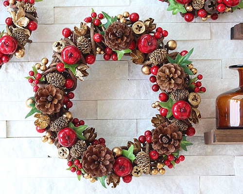 あかねこのは　大リース228(クリスマス) あかねこのは 大リース228(クリスマス) あかねこのは様専用 大リース