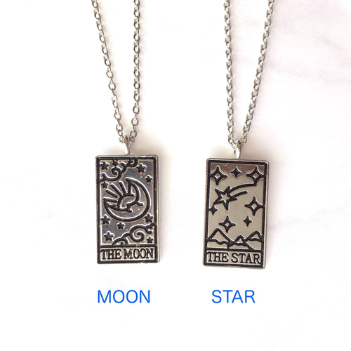 タロットカードのネックレス 4種類 長さ変更無料 Tarot card