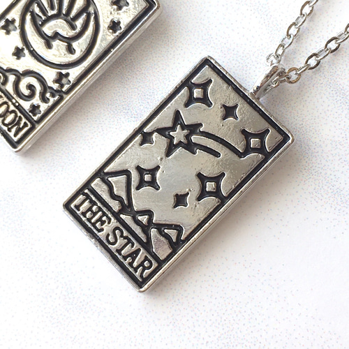 タロットカードのネックレス 4種類 長さ変更無料 Tarot card necklace