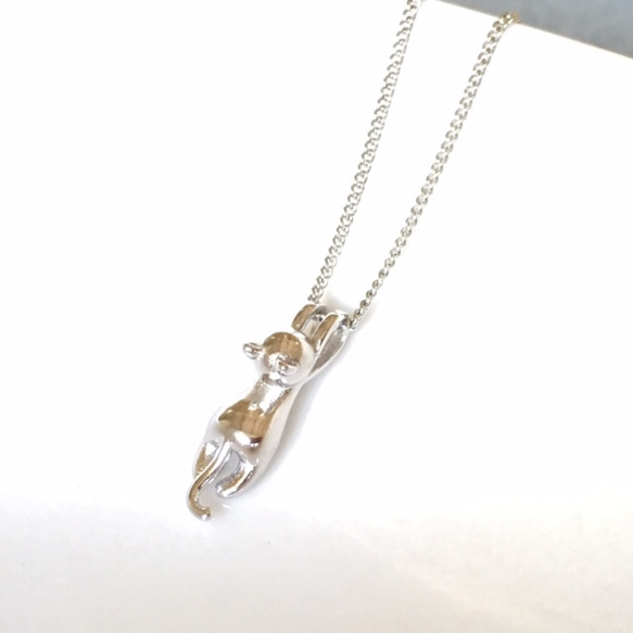 【関税込み】LEMAIRE シルバー Cat Eye ペンダント ネックレス LEMAIRE Cat Eye Rattle Bolo Tie ネックレス | シルバートーン