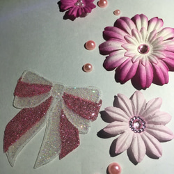 ブライダルフェア展示品の為お安く ボディジュエリーシール ウェディング 結婚式 マタニティフォト お色直し ピンク 3枚目の画像