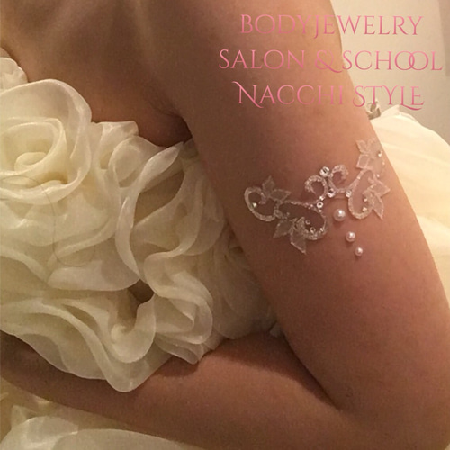 新作 素肌に貼るアクセサリー ボディジュエリーシール ウェディング