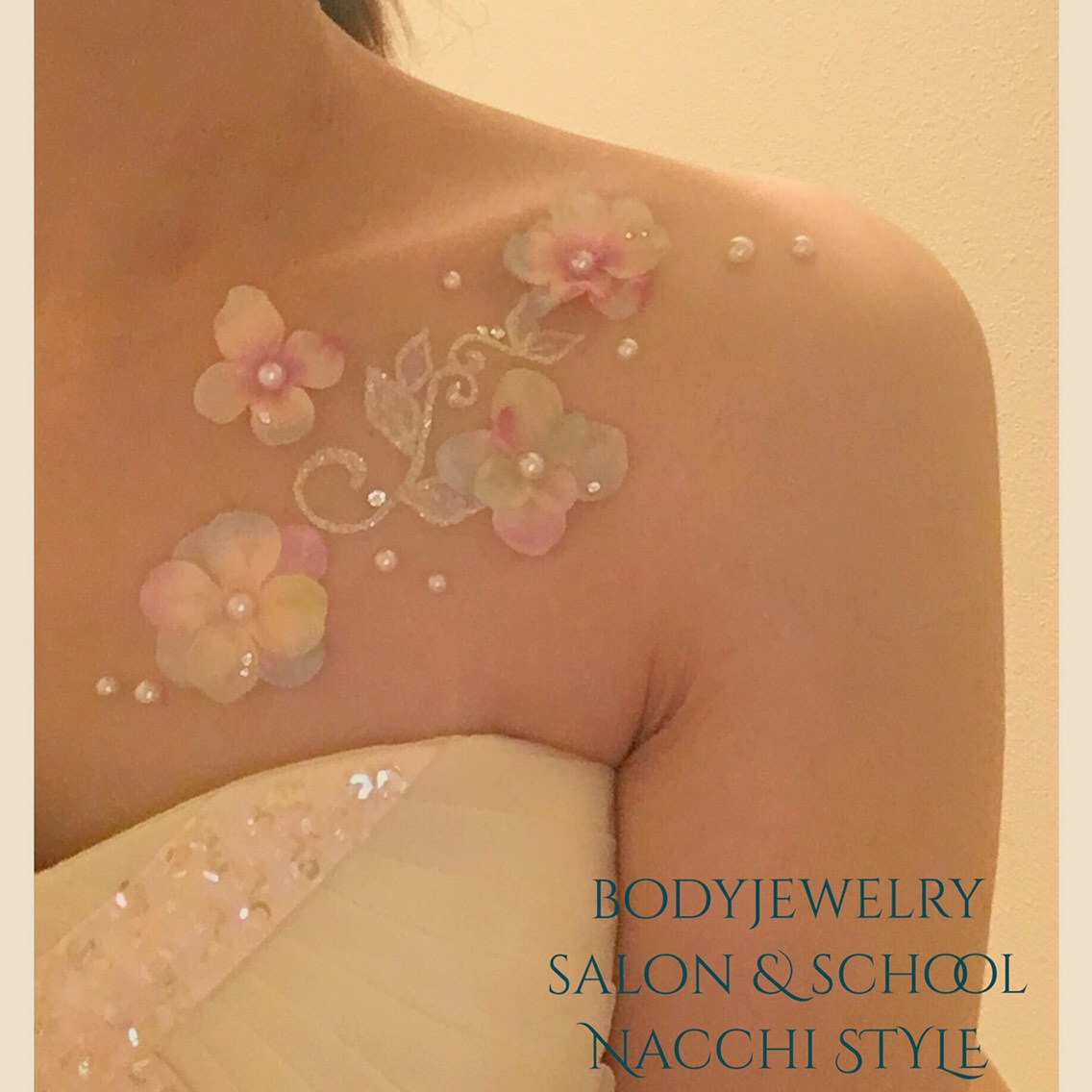 ボディジュエリーシール ウェディング ガーデンウェディング ブライダル パーティー