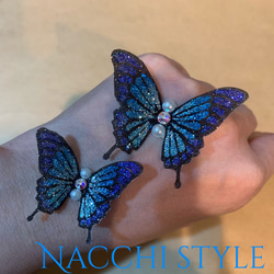 ボディジュエリーシール 立体バタフライ付き ウェディング マタニティ