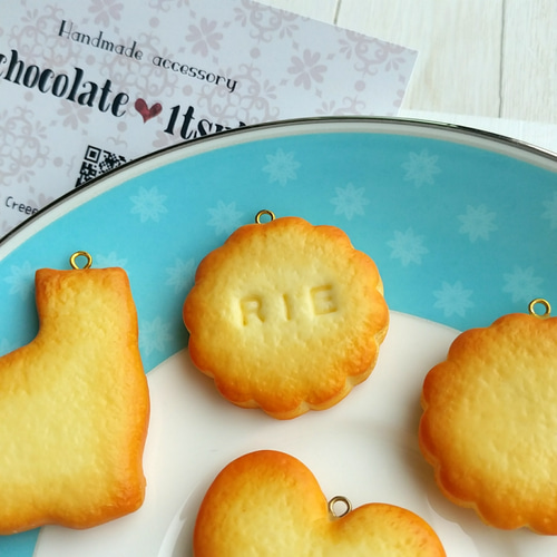 名前入れ、文字入れできます(｡•ㅅ•｡)♡クッキーのキーホルダー