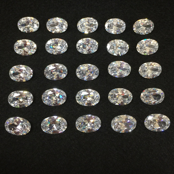 新入荷☆AAAキュービックジルコニ☆13x18mm☆楕円型☆1個入り 4枚目の画像