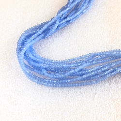 Pom♡専用2ピース KB014☆お得2連セット☆2x3mm☆カットガラスビーズ☆ボタンカット☆1連