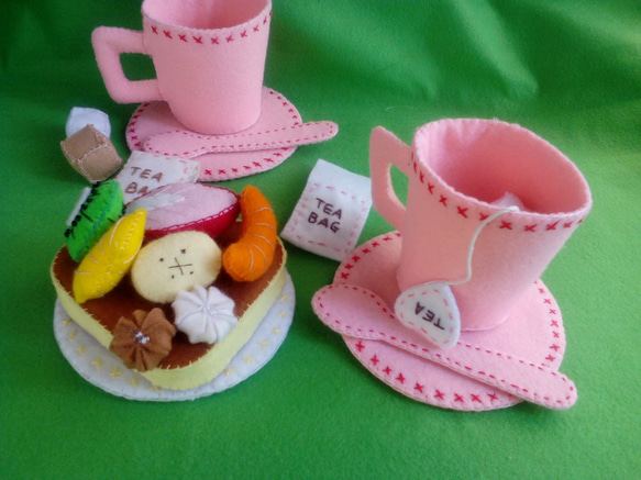 お茶会セット　ホットケーキ 4枚目の画像
