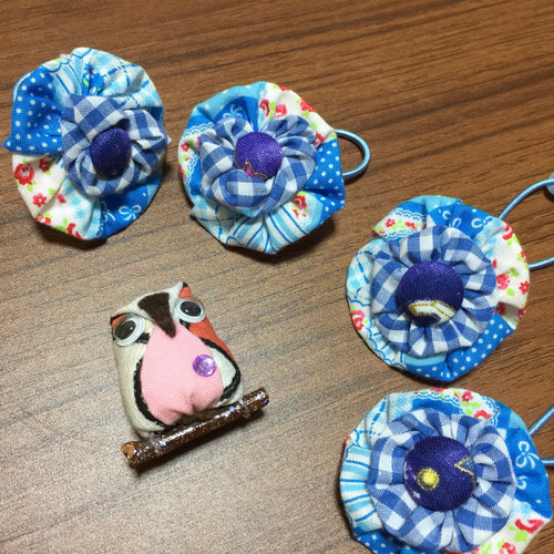 ❤︎ハンドメイド/ヨーヨーキルトベスト100〜110サイズ＋
