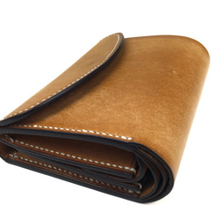 イタリアンレザー プエブロ 三つ折り財布 5枚目の画像