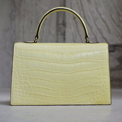 A.handbag-1(yellow crocodile×black crocodile) 6枚目の画像