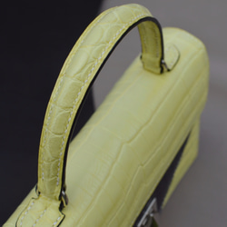 A.handbag-1(yellow crocodile×black crocodile) 8枚目の画像