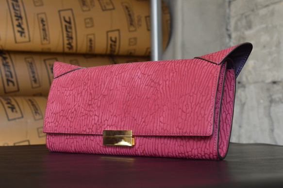 A.clutch bag-1(pink) 6枚目の画像