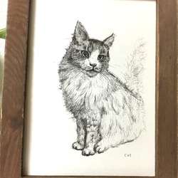 【Limp stick】猫　メインクーン　インテリア　アクリル画　BAEZ3 Limp stick】猫 メインクーン インテリア アクリル画 BAEZ3 絵画