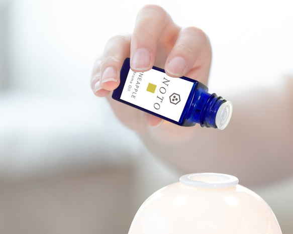 NOTO パイナップルアロマオイル１０ml　パイナップルの芳醇な甘酸っぱい香りを再現 6枚目の画像