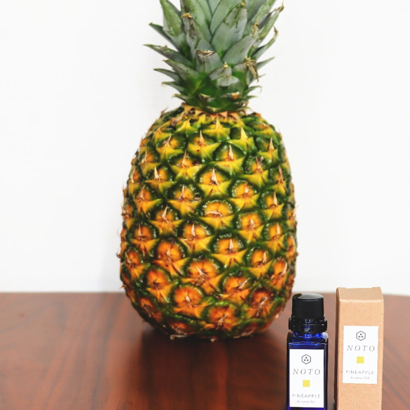 NOTO パイナップルアロマオイル１０ml　パイナップルの芳醇な甘酸っぱい香りを再現 8枚目の画像