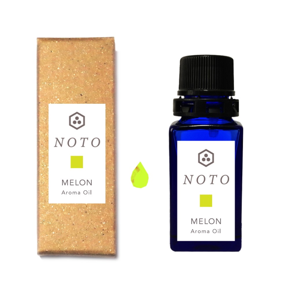 NOTO　メロンアロマオイル１０ml　MELON　メロンの甘く芳醇な香りを再現フレグランスオイル