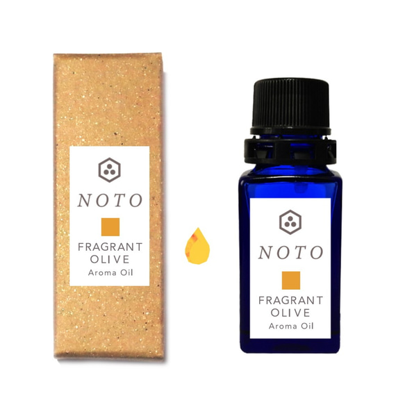 NOTO　金木犀キンモクセイアロマオイル１０ml　Fragrant Olive Osmanthus　フレグランスオイル 1枚目の画像