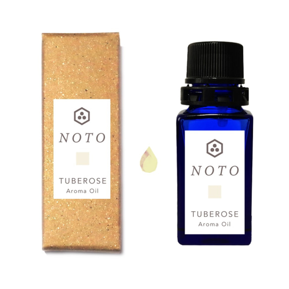 NOTO　月下香チュベローズ フレグランスアロマオイル１０ml　Tuberose　フレグランスオイル 1枚目の画像