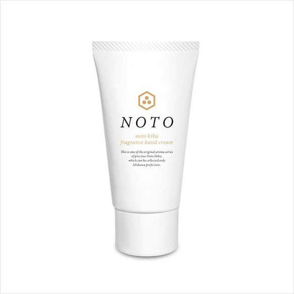シアバター配合 NOTO ヒバハンドクリーム 30ml　森林浴のリラックス 香りと保湿にこだわり 1枚目の画像