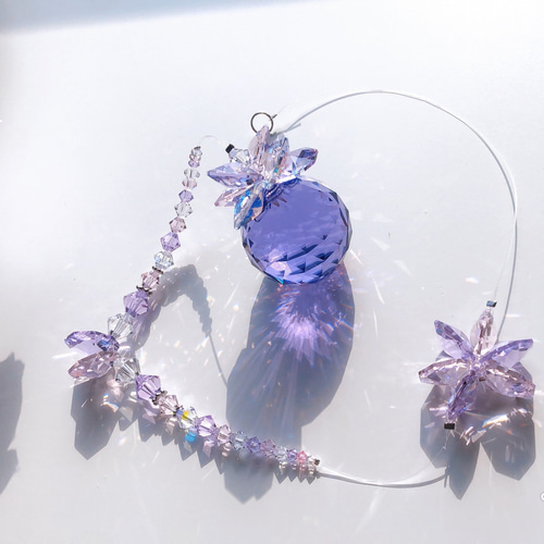 さーちんページ✩.*˚ SWAROVSKI サンキャッチャー 寝室におすすめ♡スワロフスキーサンキャッチャー サン