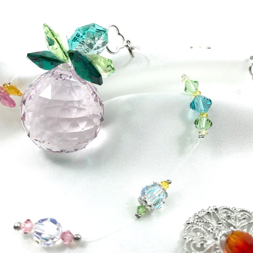 さーちんページ✩.*˚ SWAROVSKI サンキャッチャー 食べたいくらい❤スワロフスキーサンキャッチャーセット