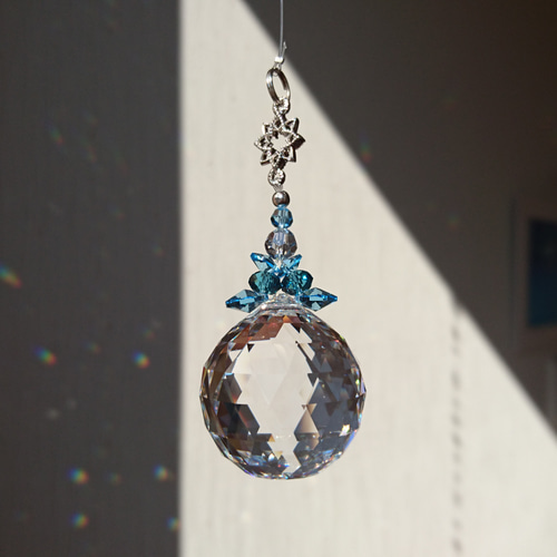 スワロフスキー社製＊サンキャッチャーStar-カラフル♡