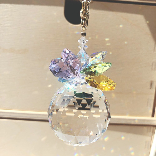 使い方はあなた次第❤スワロフスキー⭐︎ボールトップ サン  