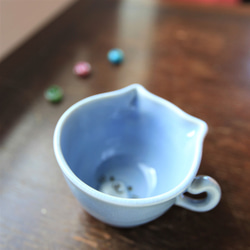 めるmonちゃんカップ「水色めるmon」 2枚目の画像