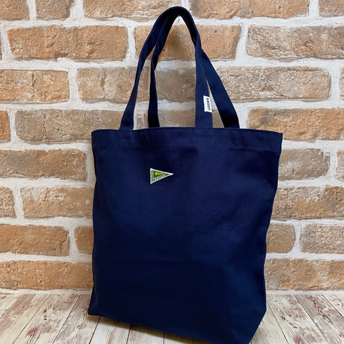 トートバッグ　キャンバス　ネイビー キャンバストート（L） | ノベルティ(小物) | 1枚 | TR-0101