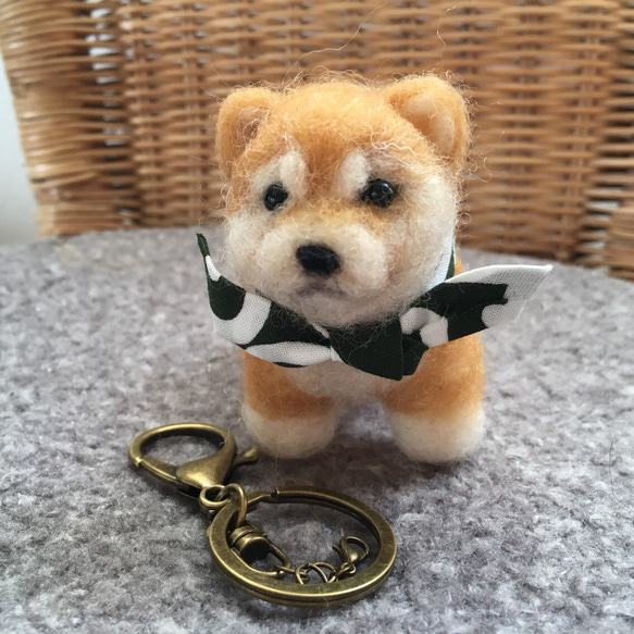 羊毛フェルト　かぼちゃな柴犬 羊毛フェルト ハロウィンな柴犬 羊毛フェルト 秋都 通販