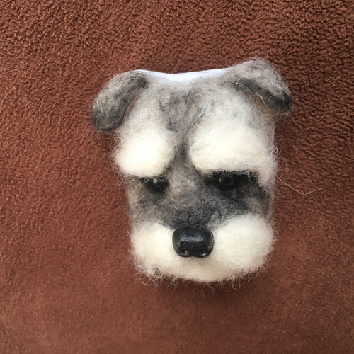 羊毛フェルトミニチュアシュナウザー3点と柴ちゃん