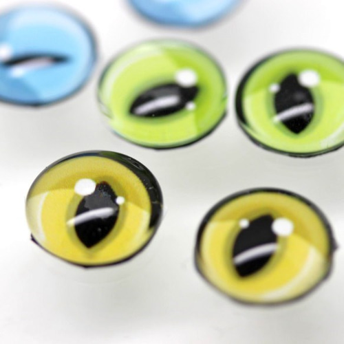 ねこ目 普通（中目）オリジナル グラスアイ（ハイライトあり）人気の3