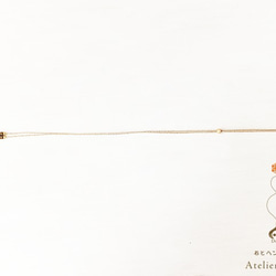 《マリンスタイル》ラタンとヘンプのロングペンダント（ネイビー） 5枚目の画像