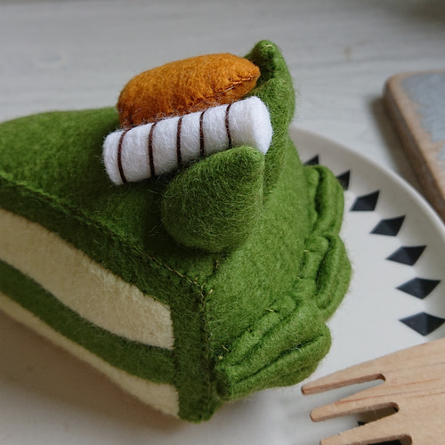 フェルトおままごと ケーキ屋さん♪ケーキ6個セット おもちゃ