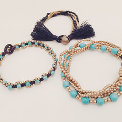 turquoise bracelet.4.black 3枚目の画像