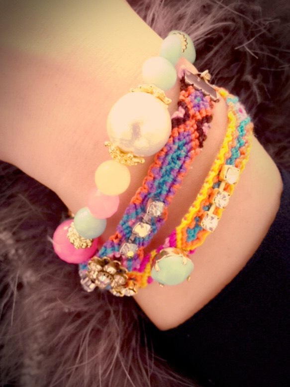 Jewelry Micnga【オレンジ×ブルー】 3枚目の画像