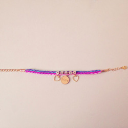 Rainbow code bracelet【LOVE】 2枚目の画像